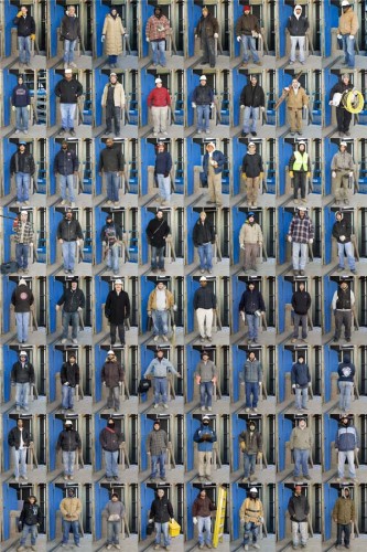 Construction Workers Assemblage