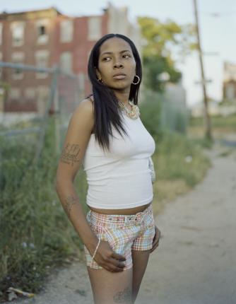 Woman with Tattoos, North Philadelphia, 2008