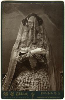 Cabinet Card #1, from the stony dress project