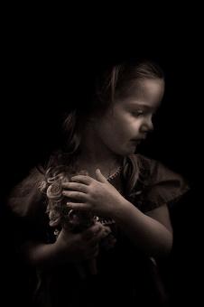 Abby with Doll Abby with Doll