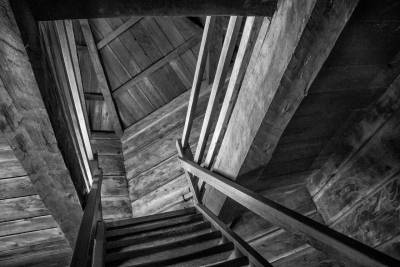 Larry Jones: Blockhouse Interior, Fort Ross, Sonoma County, California Larry Jones: Blockhouse Interior, Fort Ross, Sonoma County, California