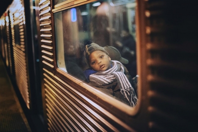 Ashley Comer: Boy on Subway, 12/12/2016 Ashley Comer: Boy on Subway, 12/12/2016