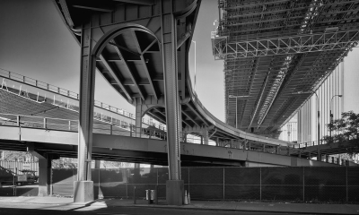 Alan Gaynor: Under the Brooklyn Bridge, Manhattan Alan Gaynor: Under the Brooklyn Bridge, Manhattan