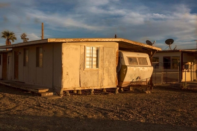 John Wyatt: House and Trailer, Bombay Beach, CA, 2016 John Wyatt: House and Trailer, Bombay Beach, CA, 2016