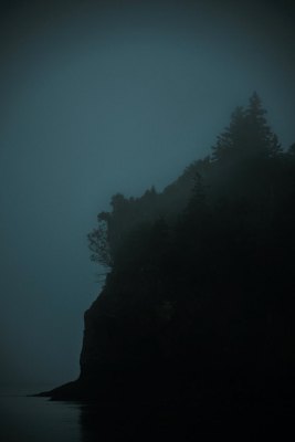 Life Robinson: Blue Fog 02, Nova Scotia, 2018 Life Robinson: Blue Fog 02, Nova Scotia, 2018