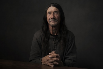 Doug Winter: Jimmie, Friendship Park, 2019 Jimmie is homeless and has been a guest of Friendship Park for 10 years. This portrait is from a project that focuses on the equality of healthcare and the treatment of homeless in hospitals and care facilities. Doug Winter: Jimmie, Friendship Park, 2019 Jimmie is homeless and has been a guest of Friendship Park for 10 years. This portrait is from a project that focuses on the equality of healthcare and the treatment of homeless in hospitals and care facilities.