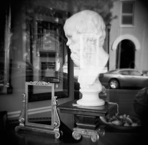 Eric Lindbloom: Window Shopping — Socrates in Hudson NY, 2012 Eric Lindbloom: Window Shopping — Socrates in Hudson NY, 2012