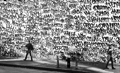 Raymond Germann: Grafitti Wall, NYC Raymond Germann: Grafitti Wall, NYC