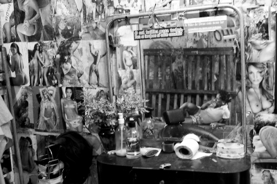 Linda Hollinger: Santi's Barber Shop, Itaparica, Brazil Linda Hollinger: Santi's Barber Shop, Itaparica, Brazil