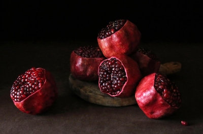 Yuliya Sent: Scalped Pomegranates Yuliya Sent: Scalped Pomegranates