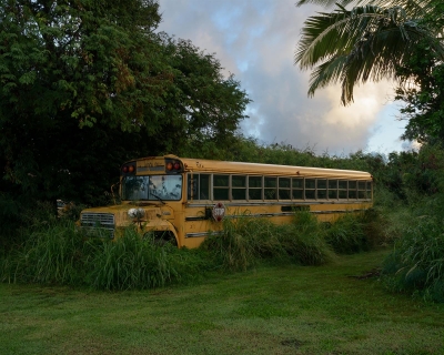 Shannon Benine: Tour Bus, 2014, excerpt from the series Moloaki Shannon Benine: Tour Bus, 2014, excerpt from the series Moloaki