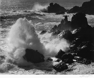 Ansel Adams: Storm Surf, Timber Cove, California Ansel Adams: Storm Surf, Timber Cove, California