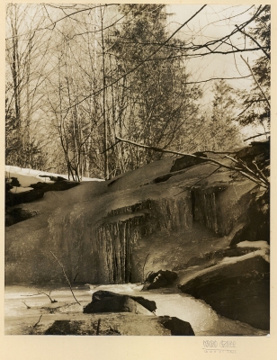 Konrad Cramer: Untitled (frozen stream) Konrad Cramer: Untitled (frozen stream)